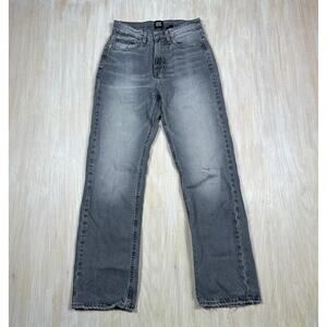 BDG UO Cowboy Jean High Rise Straight Leg Gray Wash Denim Everyday Casual 25